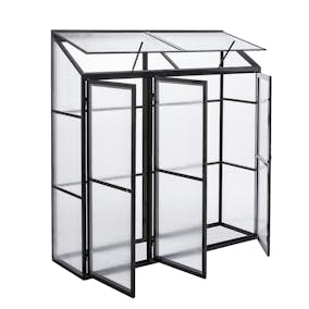 Växthus Lykke Mini Fjordal 180x55x190 cm