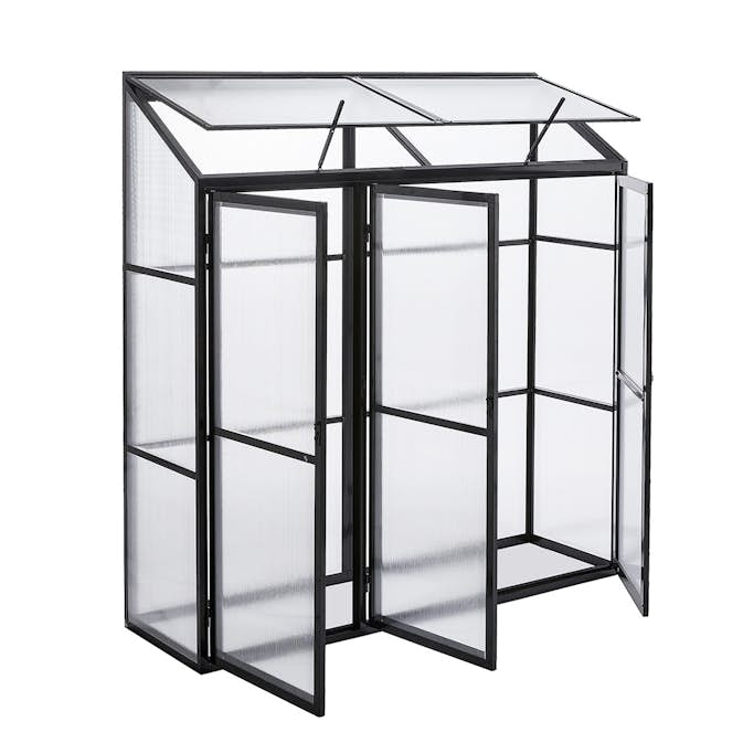 Växthus Lykke Mini Fjordal 180x55x190 cm