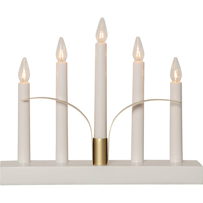 Adventsljusstake Star Trading Lilja