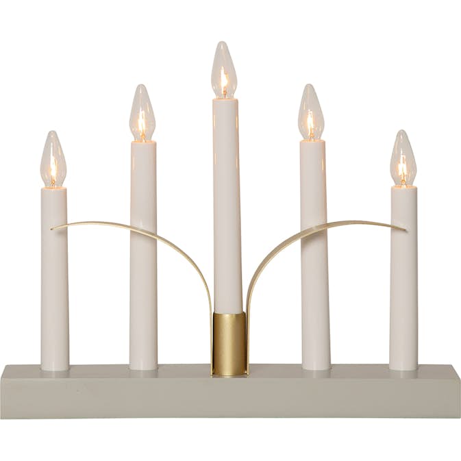 Adventsljusstake Star Trading Lilja