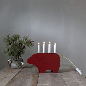 Adventsljusstake Star Trading Gry