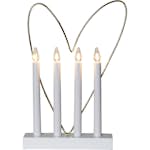 Adventsljusstake Star Trading Glossy Heart