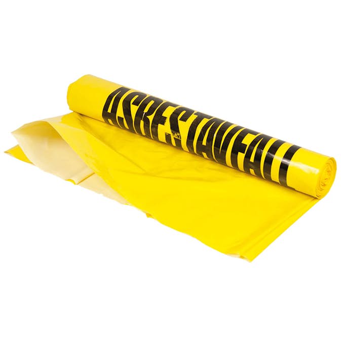Plastsäck NPA Plast Asbest Gul 240 l 10 st/rulle