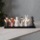 Adventsljusstake Star Trading Forest Friends 5-Armad LED Trä