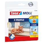 Tätningslist Fönster Tesa P-list Vit 6 m