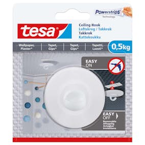 Självhäftande Takkrok Tesa Justerbar 0,5 kg