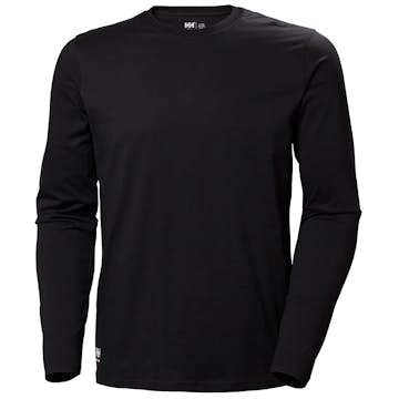 T-Shirt Helly Hansen Workwear 79169 L.Grå Långärm Manchester