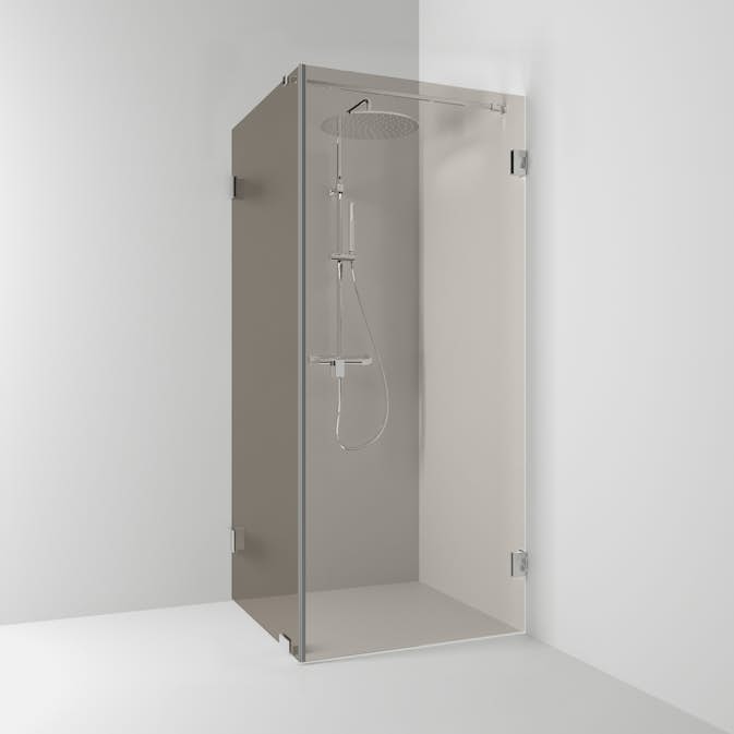 Duschhörn Svedbergs 180° Rak/Fast