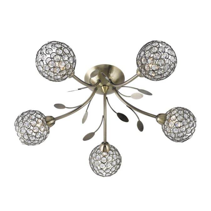 Taklampa Searchlight Bellis II Plafond 5L