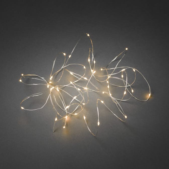 Ljusslinga Gnosjö Konstsmide Amber Micro-LED 9,9 m