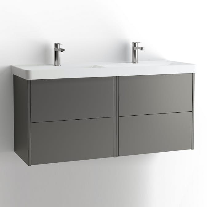Tvättställsskåp Vedum Mezzo Frame Dubbel 1230