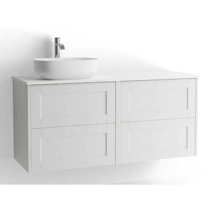 Tvättställsskåp Vedum Mezzo Frame 1200 med 4 Lådor