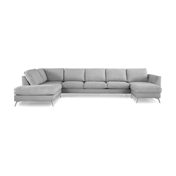 U-soffa Scandinavian Choice Ocean Lyx Sammet