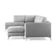 U-soffa Scandinavian Choice Ocean Lyx Sammet