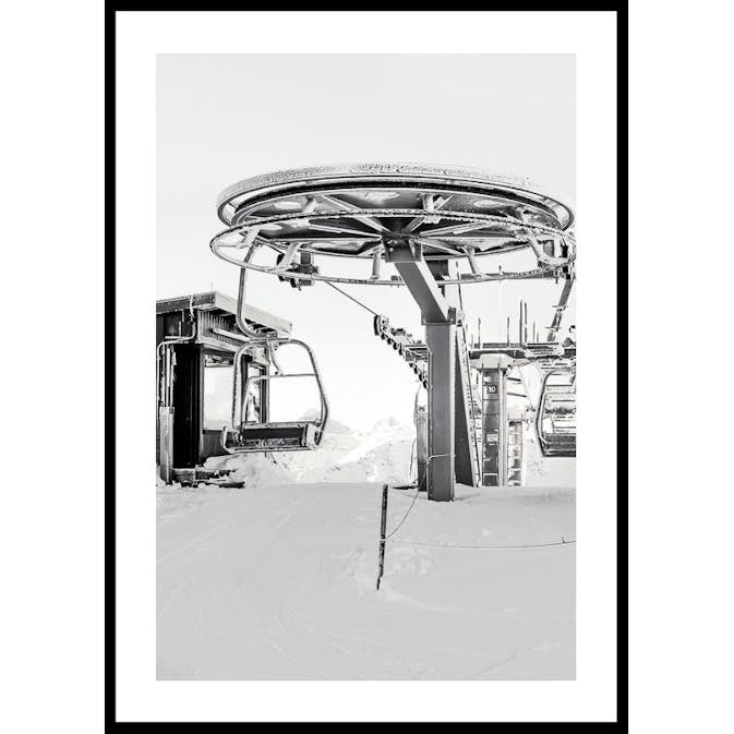 Poster Gallerix Classic Ski Lift