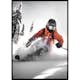 Poster Gallerix Skier Off Pist
