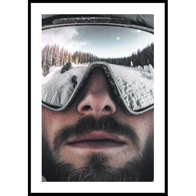 Poster Gallerix Ski Goggles