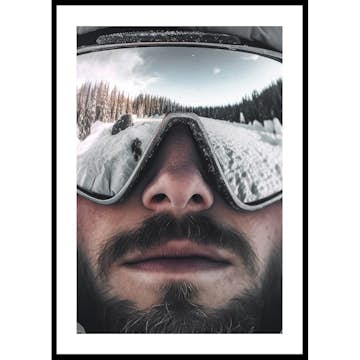 Poster Gallerix Ski Goggles