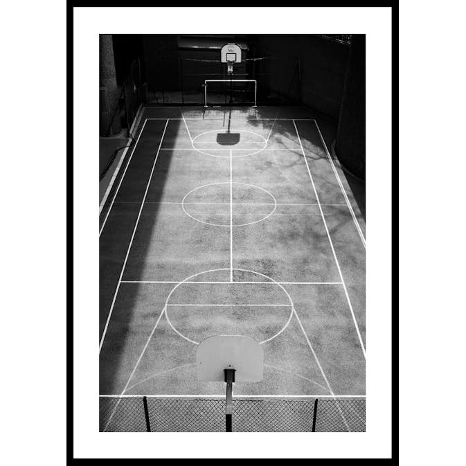 Poster Gallerix Basketball Court No2