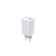 PD-reseladdare Gear Gan 220V 2Xusb-C + 1Xusb-A Pd 45W + 18W + 3A Vit
