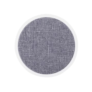 Trådlös Gear Qi Laddare Usb-C Anslutning 15W Vit Med Grå Textil