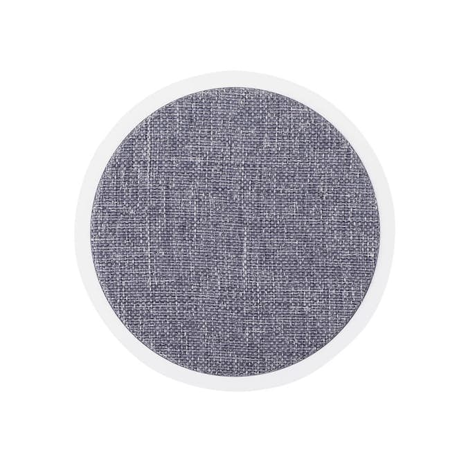 Trådlös Gear Qi Laddare Usb-C Anslutning 15W Vit Med Grå Textil