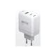 Laddare Gear Gan 220v 2xUSB-C + 1xUSB-A PD 45w + 18w + 5a (tot. 65w)