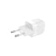 Laddare GEAR 220V 1xUSB-C Vit