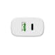 Laddare GEAR 220V 1xUSB-C + 1xUSB-A PD/PPS 30W + 18W QC