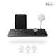 Trådlös Laddare Zens 4-i-1 Magnetisk + Klocka + iPad