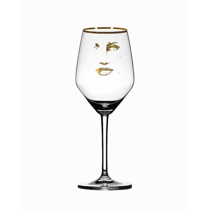 Rosé-/Vitvinsglas Carolina Gynning Gold Edition Piece of Me