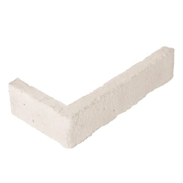 Klinker Konradssons Oxford White Vit Hörn 5,5x12x24 cm