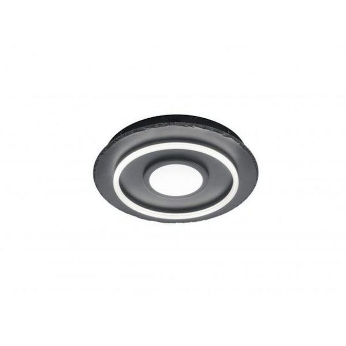 Taklampa Trio Corbie LED Plafond Rund Svart