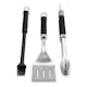 Redskapsset Weber Precision 3-delar: Grillspade, Tång & Pensel