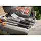 Redskapsset Weber Precision 3-delar: Grillspade, Tång & Pensel