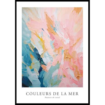 Poster Gallerix Couleurs De La Mer
