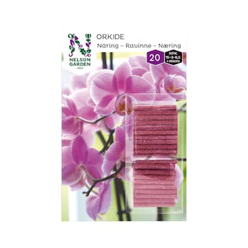 Näringspinnar Nelson Garden Orkidé 20-pack