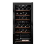 Fristående vinkyl mQuvée WineExpert 24 Fullglass Black