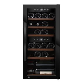 Fristående vinkyl mQuvée WineExpert 24 Fullglass Black