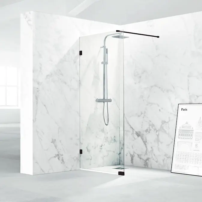 Skärmvägg Svedbergs 180° Rak