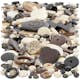 Benpärlor Creativ Company Naturmix Stl 5-30 mm Hålstl 1-2 mm 300 g/1 Förp