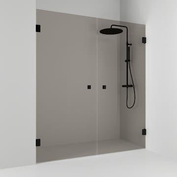 Duschdörr Svedbergs 180° Rak Dubbel