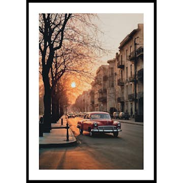 Poster Gallerix Urban Vintage Car