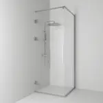 Duschhörn Svedbergs Langfoss Kombi 230 med Linjeglas