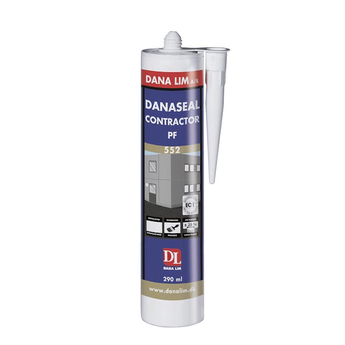 Fogmassa Danalim Danaseal Contrac 552 NCS 0500 Vit för Kakel och Allmänt Byggbruk