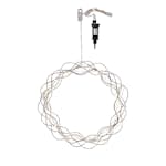 Hängande Dekoration Star Trading Curly Krans LED