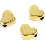 Ledpärlor Creativ Company Förgylld Stl 5,5x7 mm Hålstl 1 mm 3 St/1 Förp