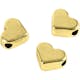 Ledpärlor Creativ Company Förgylld Stl 5,5x7 mm Hålstl 1 mm 3 St/1 Förp