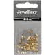 Avslutningshylsa Creativ Company Förgylld Stl 2x2 mm HålStl 14 mm 80 st/1 Förp