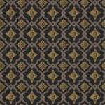 Tapet Duro Gammalsvenska Börsjö Svart/Guld 691-04